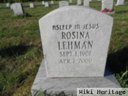 Rosina Lehman