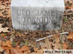 Geo James O'banion