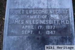 Juliet Lipscomb Nesbitt