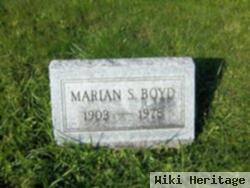 Marian S Plowman Boyd