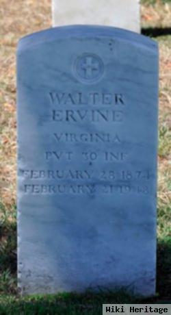 Walter Ervine