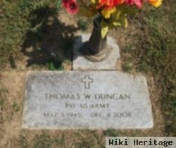 Thomas W Duncan