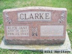 Alice Jane Clarke