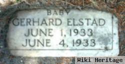 Baby Gerhard Elstad