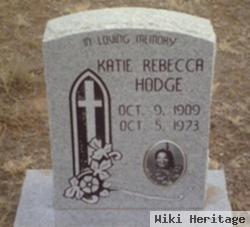 Katherine Rebecca "katie" Dawson Hodge