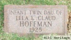 Infant Twin Daughter Hoffman