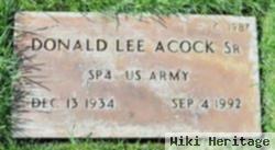 Donald Lee Acock, Sr