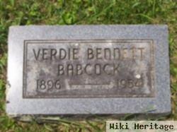 Verdie Bennett Babcock