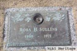 Rosa Emma "rosie" Harless Sullins