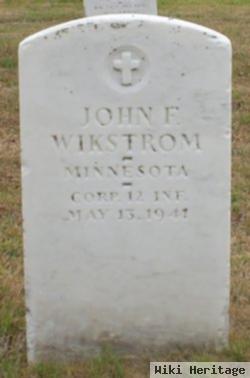 John F Wikstrom