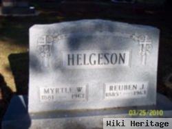 Myrtle W Helgeson