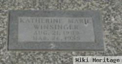 Katherine Marie Winsinger