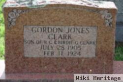 Gordon Jones Clark