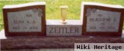 Hilbourne E "joe" Zeitler