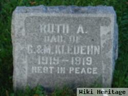 Ruth A Kledehn