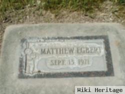 Matthew Egbert