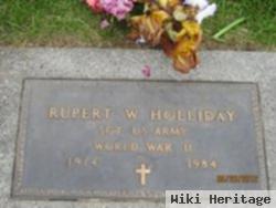 Sgt Rupert W Holliday