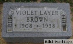 Violet Layer Brown