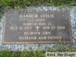 Harold I Leslie