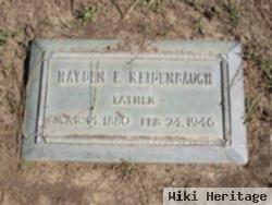 Hayden Eugene Reidenbaugh