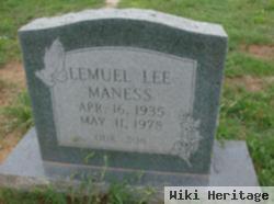 Lemuel Lee Maness