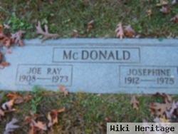 Joseph Ray "joe" Mcdonald