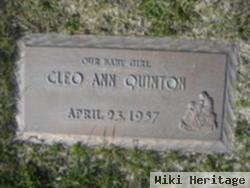 Cleo Ann Quinton