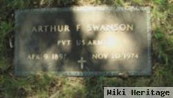 Arthur F Swanson