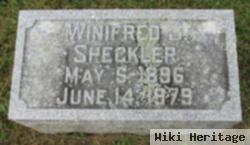 Winifred J Corcoran Sheckler