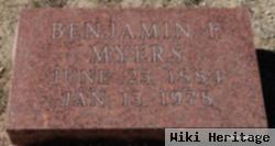 Benjamin Franklin Myers