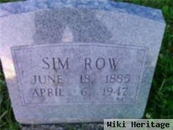 Simeon Samuel "sim" Rowe