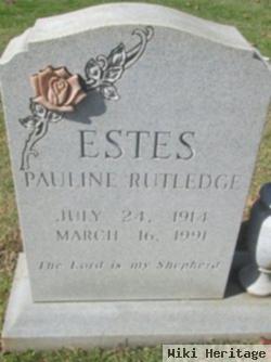 Pauline Rutledge Estes