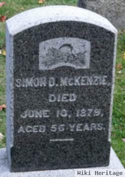 Simon D. Mckenzie