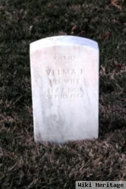 Velma F Koehler