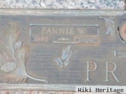 Fannie W Price