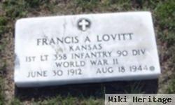 Lieut Francis A Lovitt