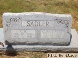 Currie Polk Sadler