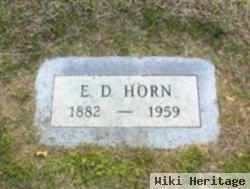 Edward D. "bucy" Horn