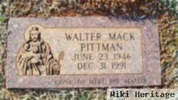 Walter Mack Pittman