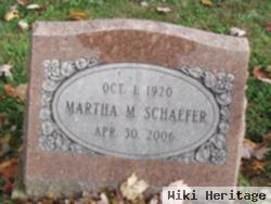 Marth M. Schaffer