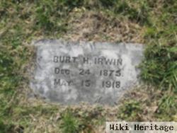 Burt H Irwin