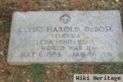 Clyde Harold Dubose