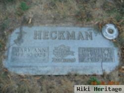 Mary Ann Heckman