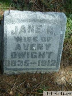 Jane R Dwight