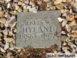 Erle W. Hyland