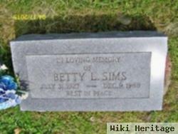 Betty Lou Pennington Sims