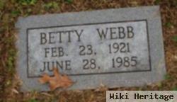 Betty Webb