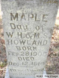 Maple Howland