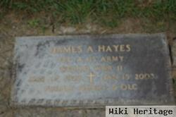 James Albert "jim" Hayes