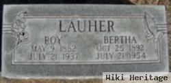 Alva Leroy "roy" Lauher